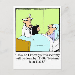 Get Well Spaß Postcard "Spectickles" Postkarte