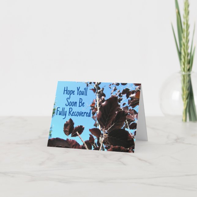 Get Well Wishes Card Karte (Vorderseite)