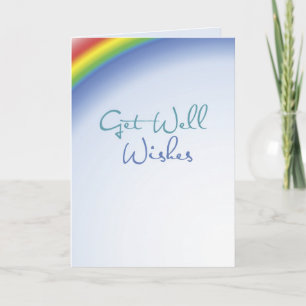 Get Well Wites Rainbow Karte