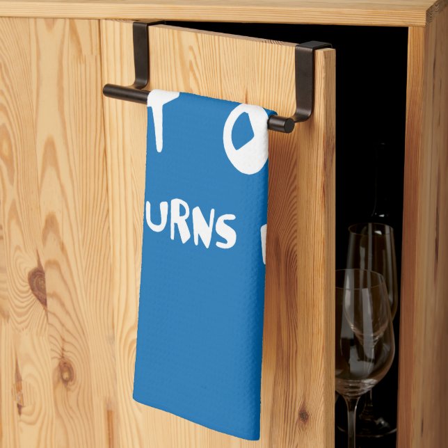 Get Yer Kilt Oot Its Burns Night Scottish Slang  Geschirrtuch (Drittel gefaltet)