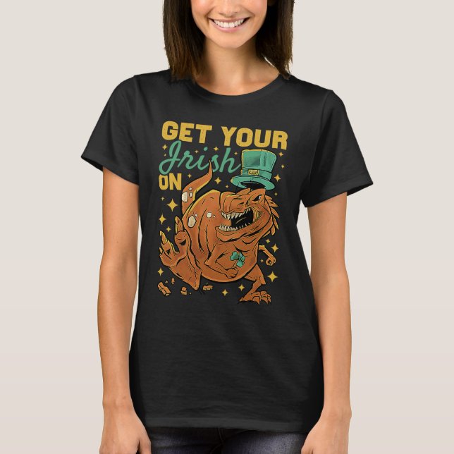 Get Your Irish On Rex St Patricks Day T-Shirt (Vorderseite)