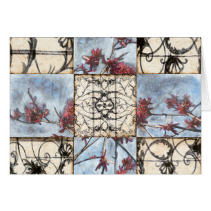 Getäfelte abstrakte Scrollwork Malerei