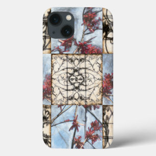Getäfelte abstrakte Scrollwork Malerei Case-Mate iPhone Hülle