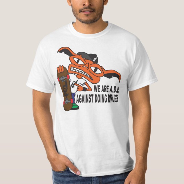 Getan im extremen T - Shirt A.D.D. (Vorderseite)