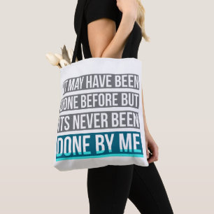 Getan nie von mir Taschen-Tasche