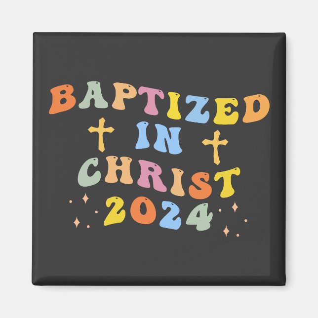 Getauft in Christus Magnet (Vorne)