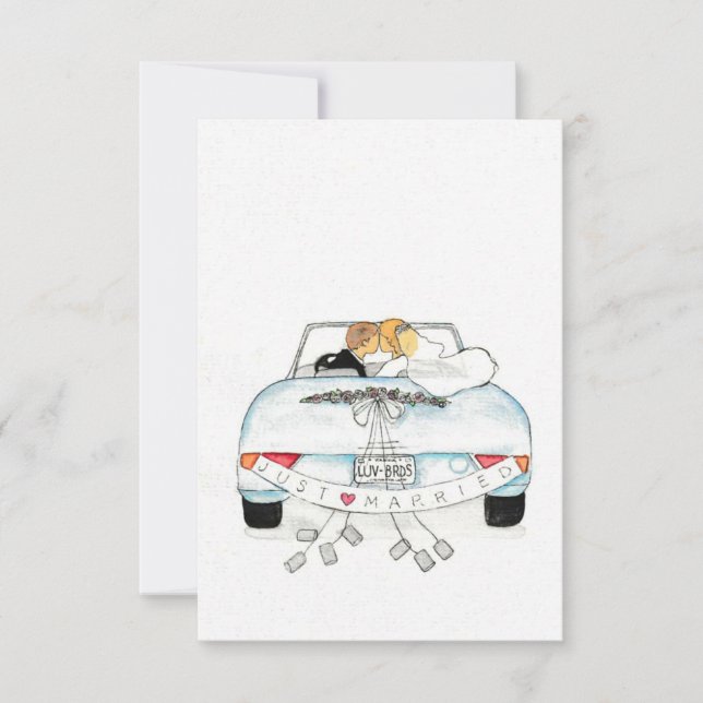 Getaway Car Save The Date (Vorderseite)