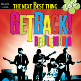 GetBack!® Square Sticker, glänzend Quadratischer Aufkleber