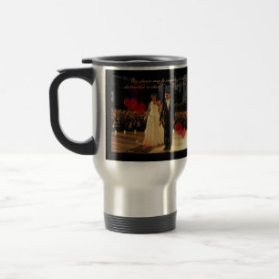 Geteilte Bestimmungsortloseer faden Tasse