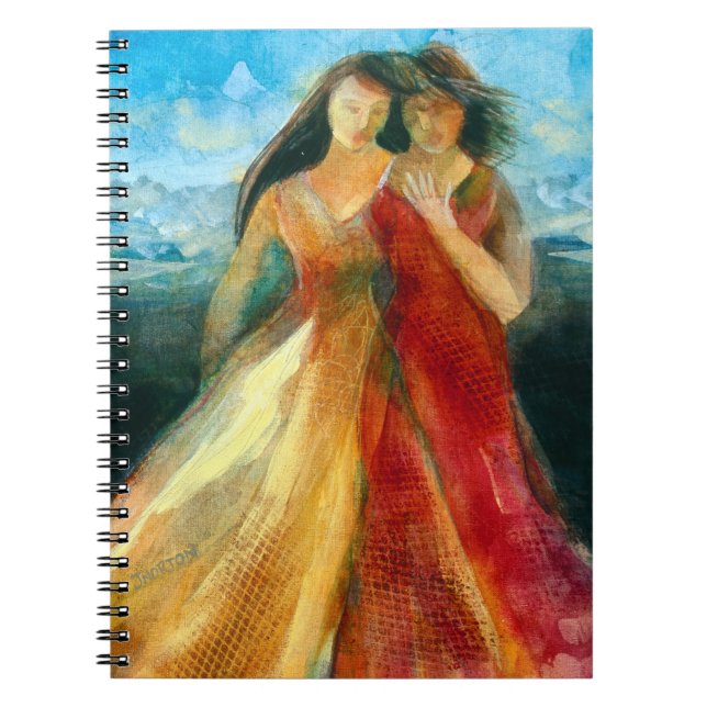 Geteilte Geheimnis-persönliche Zeitschrift Notizblock (Vorderseite)