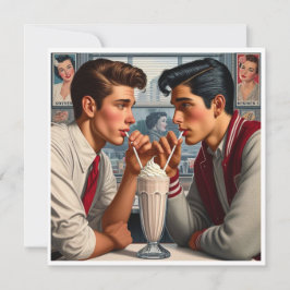 Geteilte Sippen der Süße Feiertagskarte