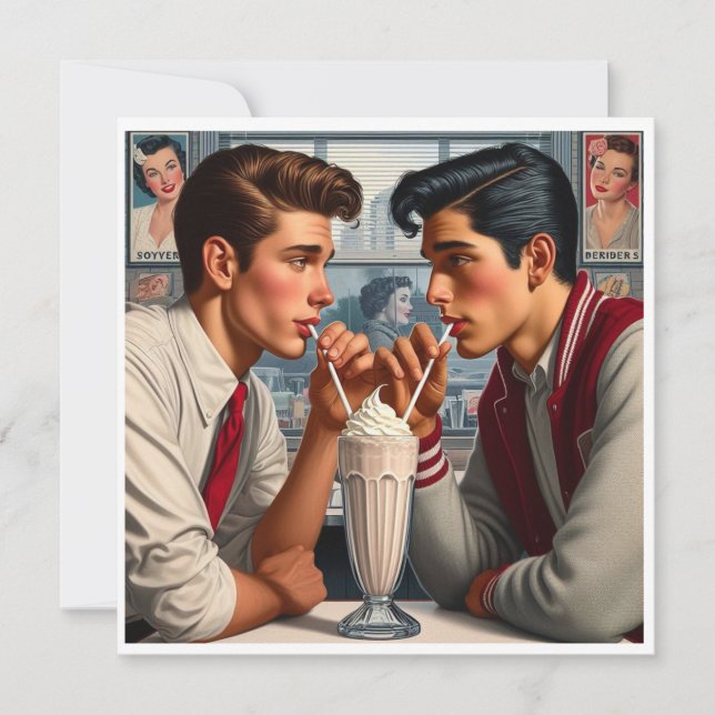 Geteilte Sippen der Süße Feiertagskarte (Vorderseite)