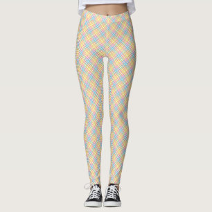 Geteiltes Bild zeigt Vorder- und Rückansicht der L Leggings