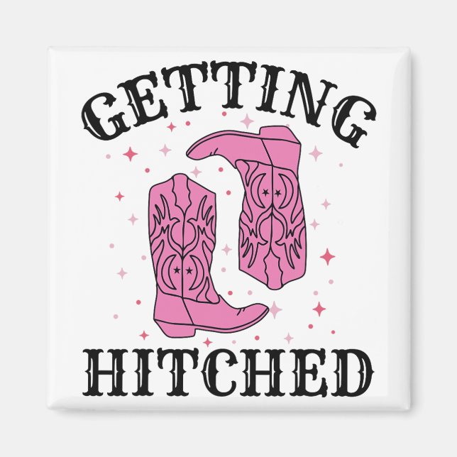 Getestet Bride Groom Wedding Bachelorette P Magnet (Vorne)