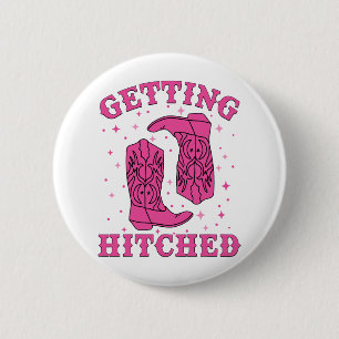 Getestet Bride Groom Western Wedding Bachel Button
