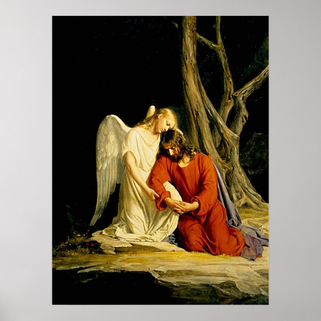 Gethsemane, berühmtes Gemälde, Poster (Vorne)