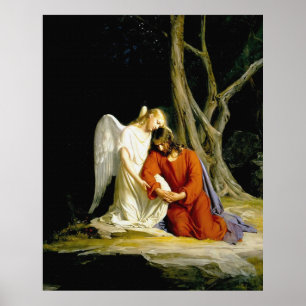 Gethsemane von Carl Heinrich Bloch 1805 Poster