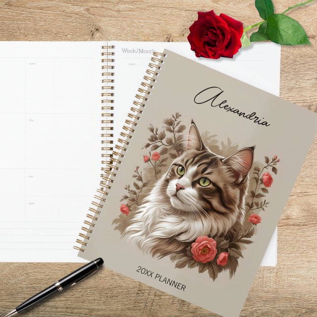 Getigerte Katze  Planer (Von Creator hochgeladen)