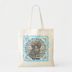 Getigerte Katzenfee Tragetasche
