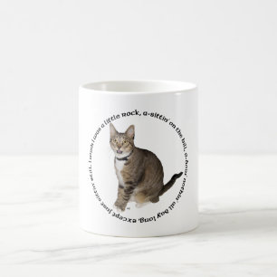 Getigerte Katzenwünsche Kaffeetasse