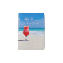 Getränk am Strand Passport Cover