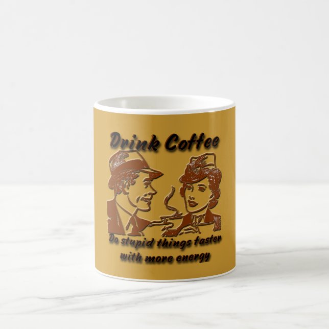 Getränk-Kaffee 11 Unze. Tasse (Mittel)