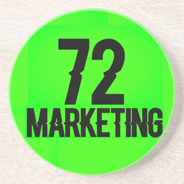 Getränk-Logo-Haushaltswaren-Neon des Untersetzer (Vorne)