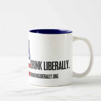 Getränk Zwei-Tonte liberal Tasse