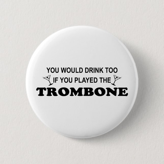 Getränkauch - Trombone Button (Vorderseite)