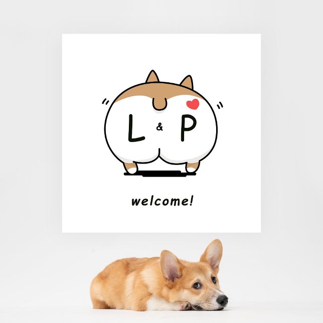 Getränke auf der Corgi Serviette (Von Creator hochgeladen)