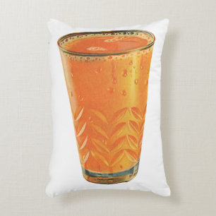 Getränke aus der Vergangenheit, Glas Orangensaft F Dekokissen