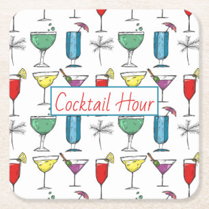 Getränke Cocktail Papier Untersetzer
