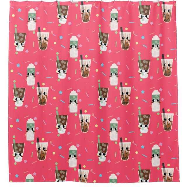 Getränke Duschvorhang (Vorderseite)