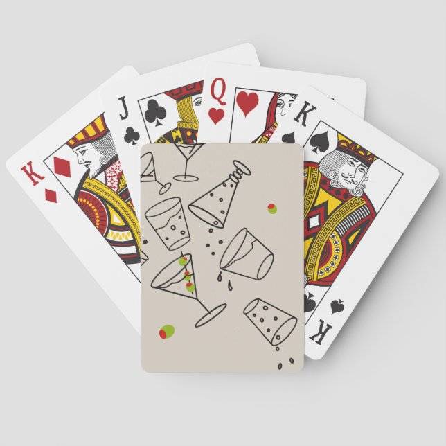 Getränke Spielkarten (Rückseite)