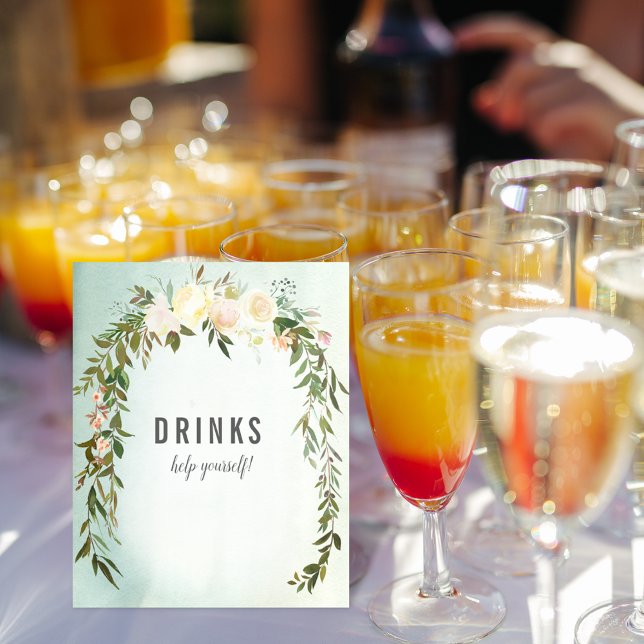 Getränke Tischtennisplatte Rose Sprinkle Dusche Poster (Von Creator hochgeladen)