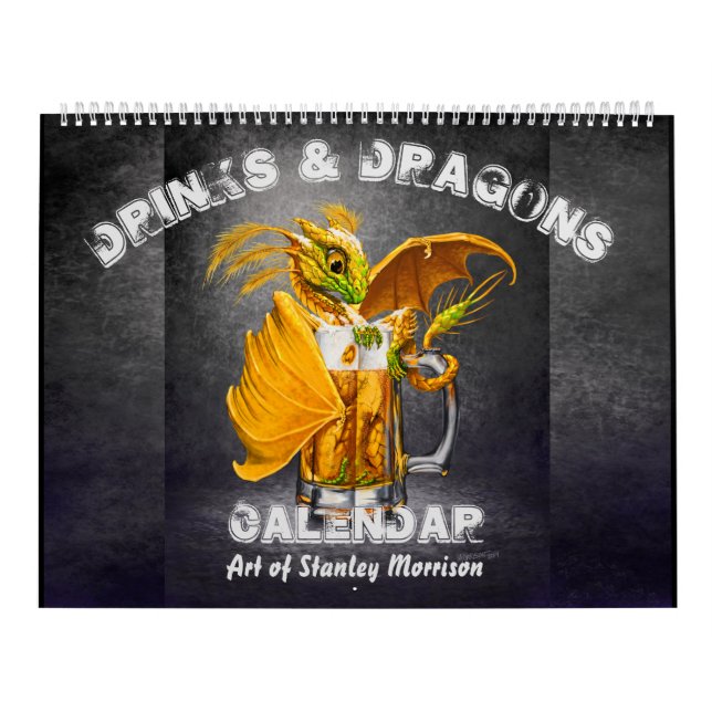 Getränke und Drache-Kalender Kalender (Titelbild)