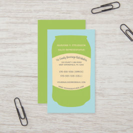 Getränkehändler Aluminium kann individuell angepas Visitenkarte