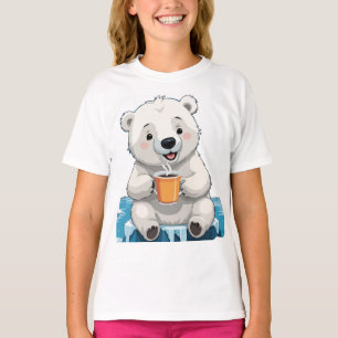 Getränkeküche Break für Coolen Polarbär T-Shirt