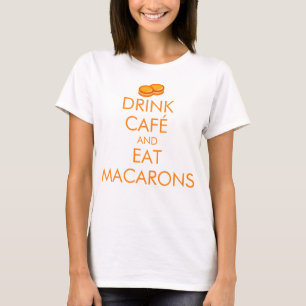 GETRÄNKKABEL UND ESSEN MAKARONS T-Shirt