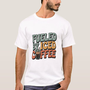 Getränkt durch Iccied-Kaffee T-Shirt