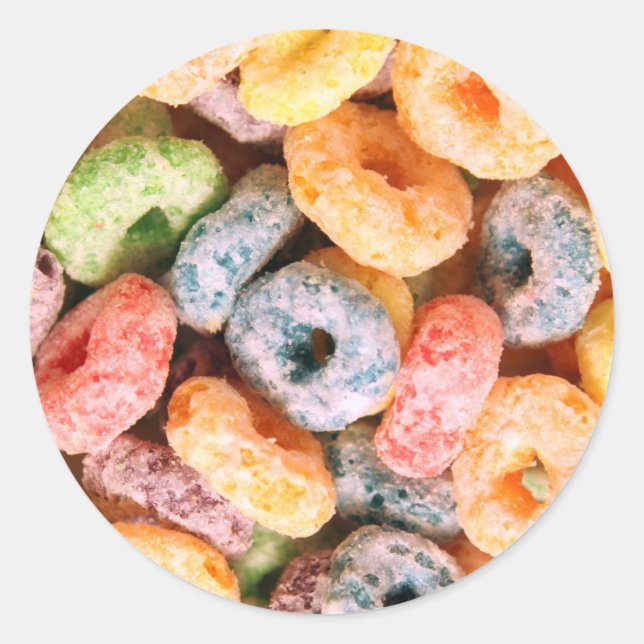 Getreide Runder Aufkleber (Vorderseite)