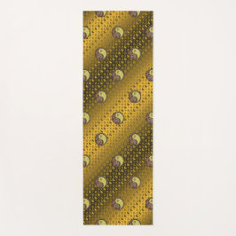 Getreide und Metallpferde Yogamatte