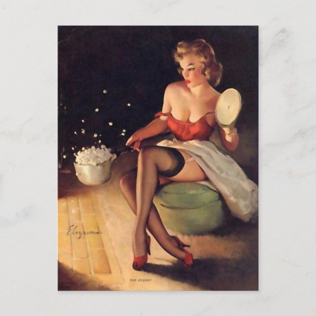 Getreideabbau Button nach oben Postkarte (Vorderseite)