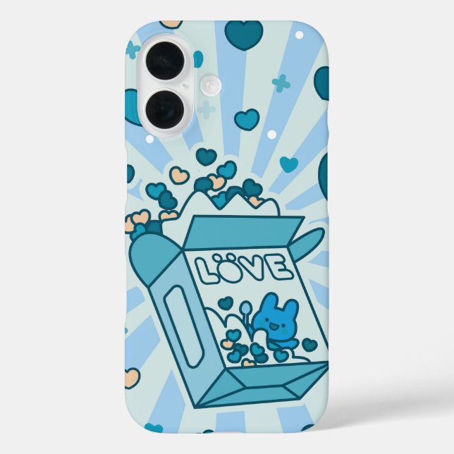 Getreidebox für die niedliche Liebe Case-Mate iPhone Hülle (Rückseite)