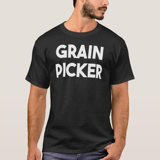 Getreideerntemaschine T-Shirt (Vorderseite)