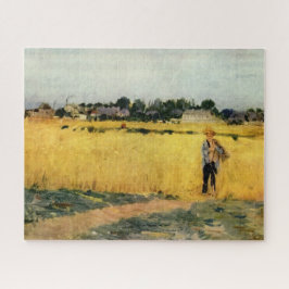 Getreidefeld (von Berthe Morisot) Puzzle