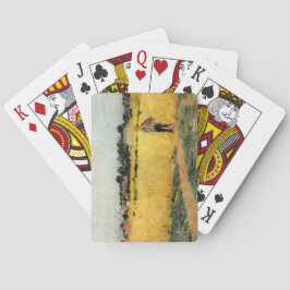 Getreidefeld (von Berthe Morisot) Spielkarten