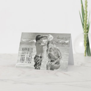 GETRENNTE Grußkarte Dankeskarte