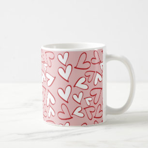 Getrennte Herzen Kaffeetasse