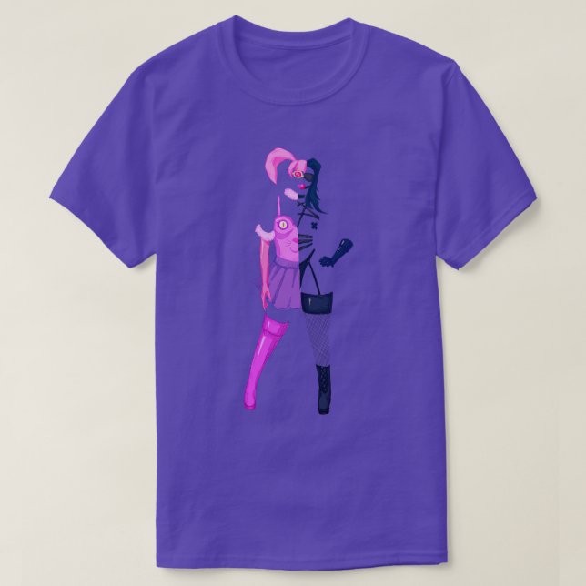Getrennte Persönlichkeit T-Shirt (Design vorne)
